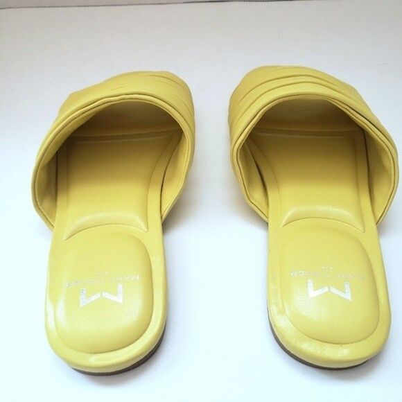 Marc Fisher Slides NEW Sandals Flats Oswin Size 6 - Picture 4 of 8